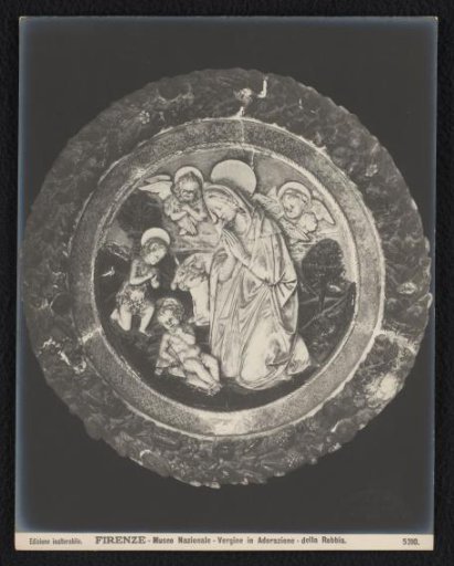 Relief of the Adoration of Christ by Giovanni della Robbia