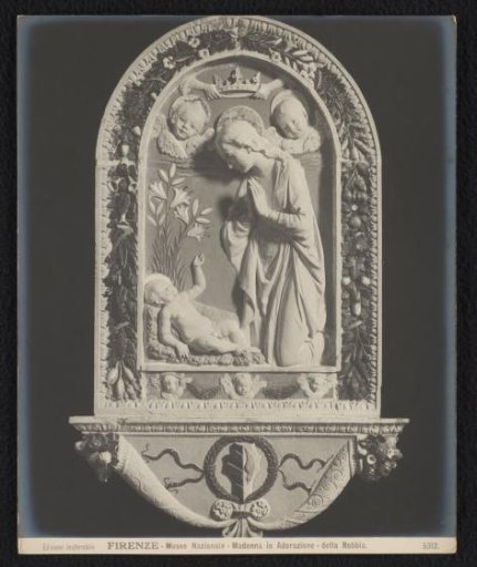 Relief of the Adoration of Christ by Giovanni della Robbia