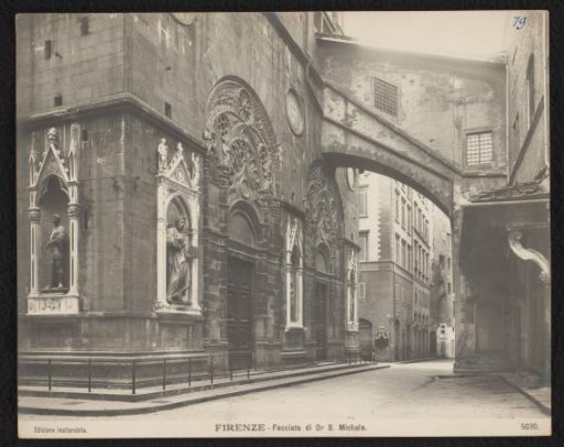Facade of the Orsanmichele in Florence