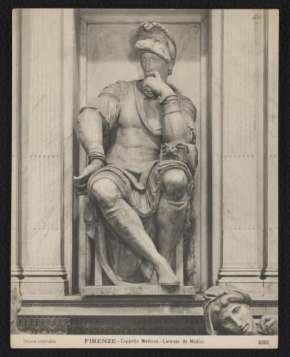 Statue on the Tomb of Lorenzo de' Medici II
