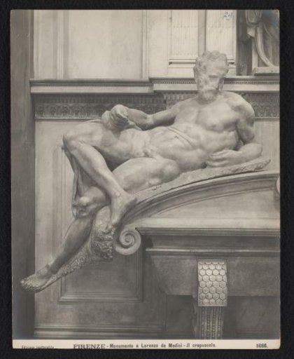 Statue on the Tomb of Lorenzo de' Medici