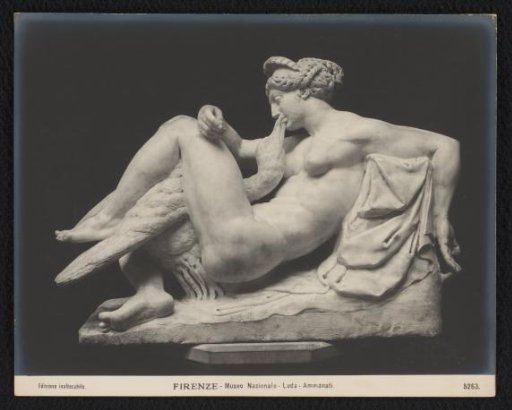 Sculpture of Leda and the Swan by Bartolomeo Ammanati