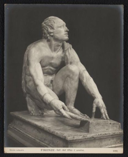 Sculpture of the Knife-Grinder in the Galleria degli Uffizi