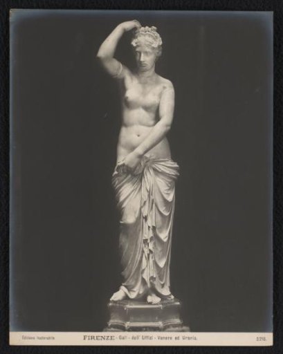 Sculpture of Venus Urania in the Galleria degli Uffizi