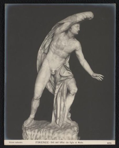 Sculpture of Niobe in the Galleria degli Uffizi