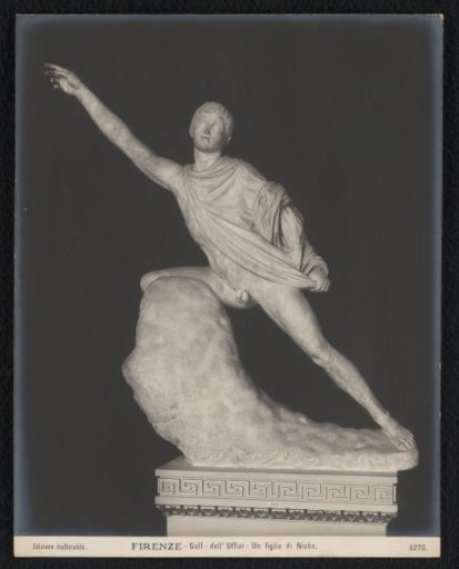 Sculpture of Niobe in the Galleria degli Uffizi
