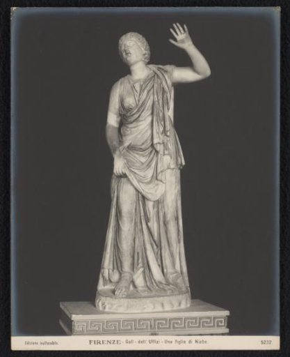 Sculpture of Niobe in the Galleria degli Uffizi
