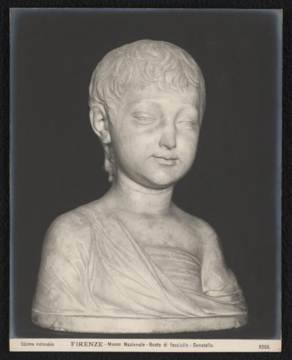 Bust of a Boy by Donatello
