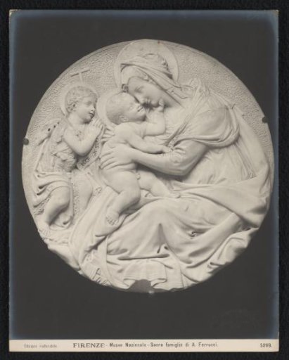 Relief of the Holy Family by Andrea Ferrucci
