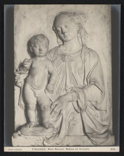 Sculpture of the Madonna by Andrea del Verrocchio