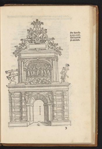 The City's Triumphal Arch at the Sint-Katelijne Bridge