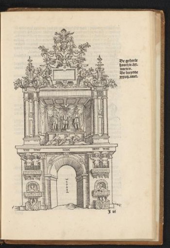 The City's Triumphal Arch in the Koepoort Street