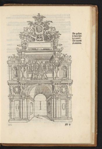 The City's Triumphal Arch with the Worthy Descent of Philip