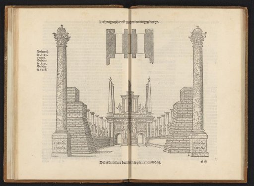 The Spanish triumphal arch