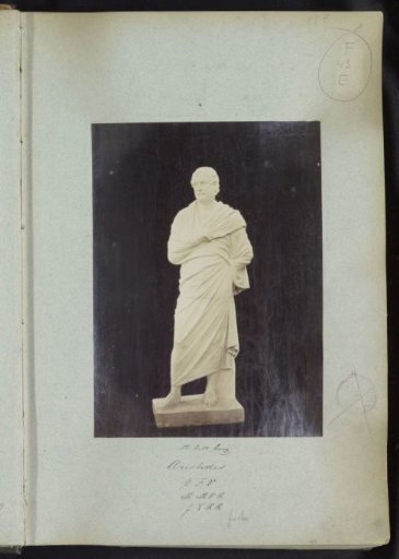Plaster cast of a sculpture by Aristides