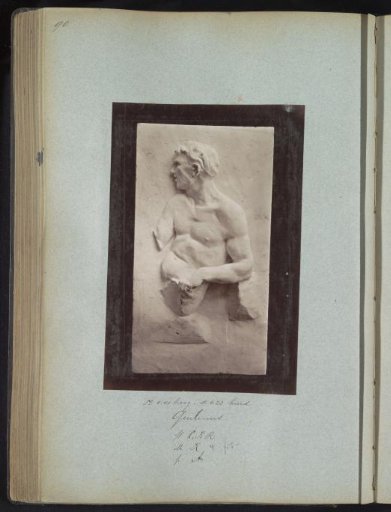 Plaster cast of a relief by Quellinus