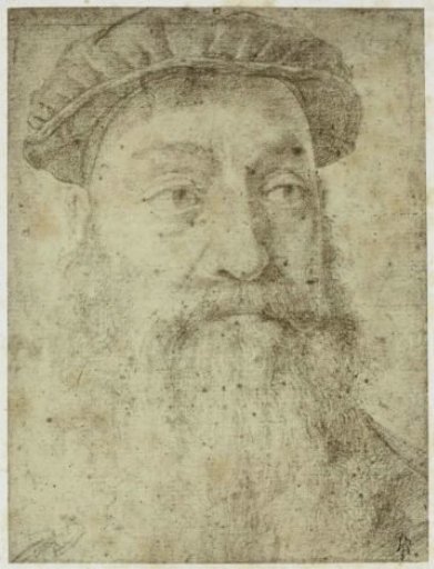 Photo of Bronzino's 'Study for the Portrait of Stefano Collona'