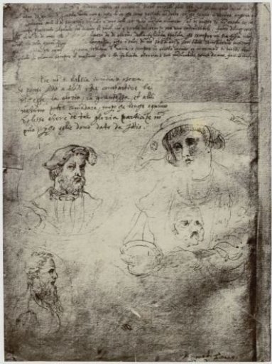 Titiaan, Sketch of Heads