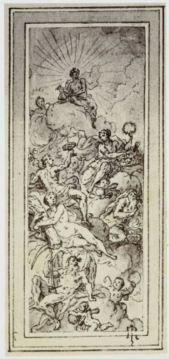 Sir J. Thornhill, The Ceiling of Greenwich Hospital