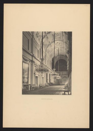 Hall in the Palace on the Dam, Amsterdam ('Great Dining Hall')