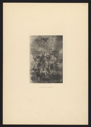 Ceiling painting, Palace on the Dam, Amsterdam