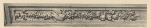 Ornamental panel filling in the Civic Hall, Palace on the Dam, Amsterdam