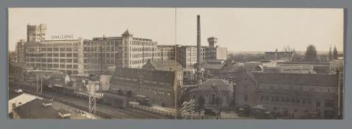 Panorama of the Philips factories in Eindhoven