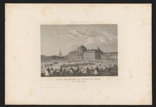 View of the École militaire