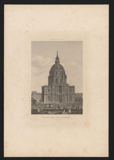 View of the Hôtel des Invalides