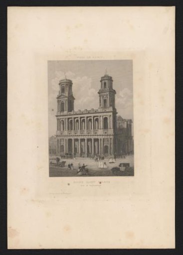 View of the Église Saint-Sulpice
