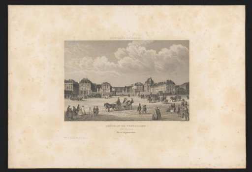 View of the Palace of Versailles