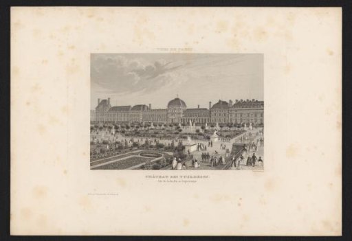 View of the Tuileries Palace
