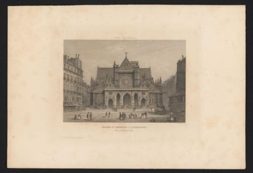 View of the Église Saint-Germain-l'Auxerrois
