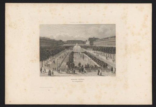 View of the Palais-Royal