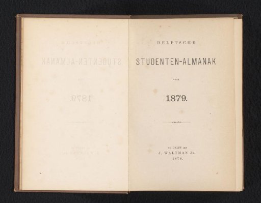 Delft Student Almanac for 1879