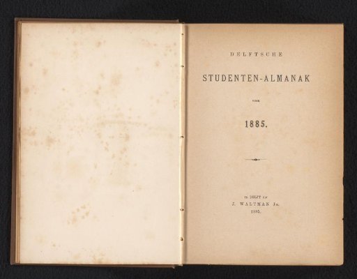 Delft Student Almanac for 1885