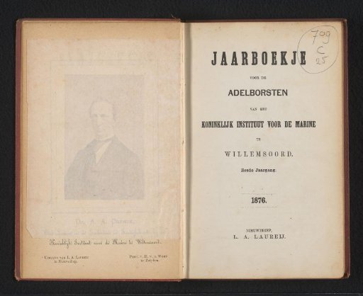 Yearbook for the Midshipmen of the Royal Institute for the Navy at Willemsoord 1876