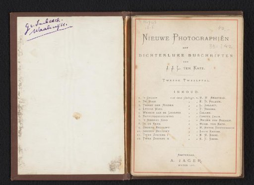 New photographs with poetic inscriptions