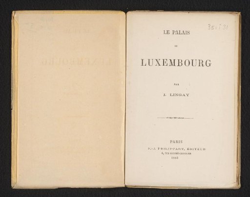 The Palais du Luxembourg