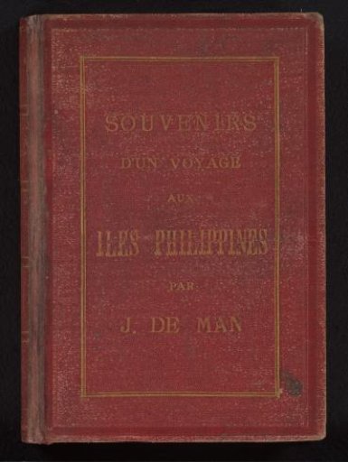 Souvenirs of a voyage to the Philippines