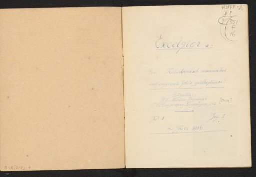 Excelsior: A Dutch monthly magazine illustrated with original photographs