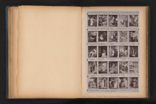 Photoreproductions of 25 Painted Scenes with Men and Women