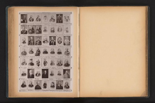Portraits of members of the German imperial family