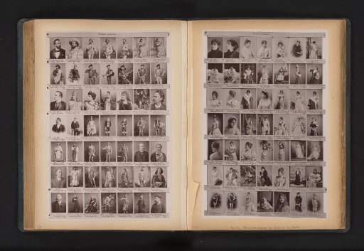 Portraits of German actors and actresses