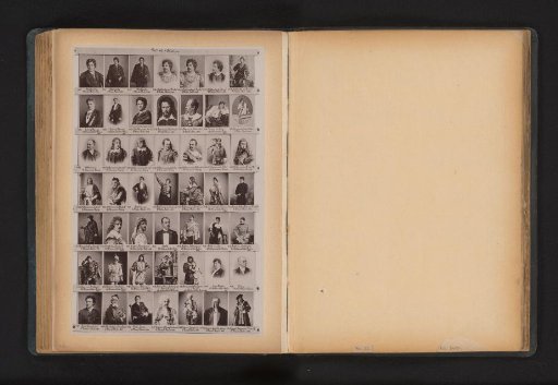 Portraits of German actors and actresses