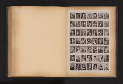 Photographic reproductions of painted portraits and scenes