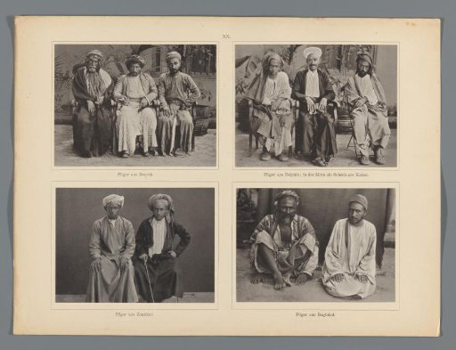 Four Portraits of Pilgrims, at Jeddah