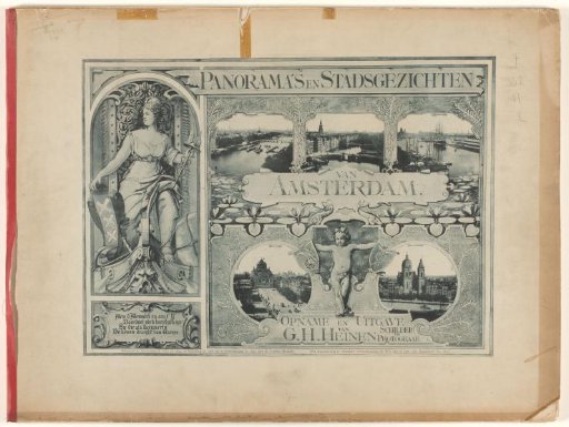 Panoramas and city views of Amsterdam