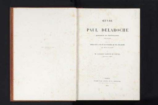 Oeuvre de Paul Delaroche