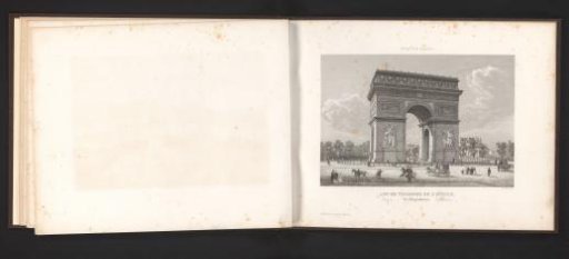 View of the Arc de Triomphe